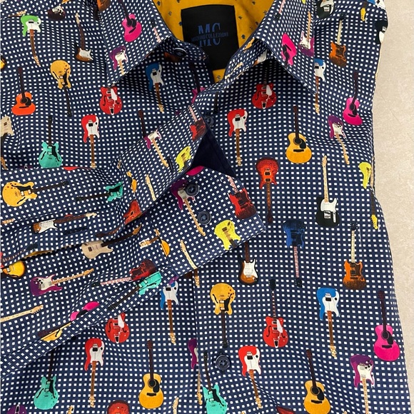 Mizumi‎ Couture Guitar Dress Shirt - Picture 9 of 12